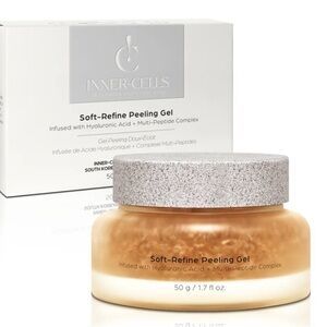 Soft-Refine Peeling Gel Infused with Hyaluronic Acid + Multi-Peptide Complex